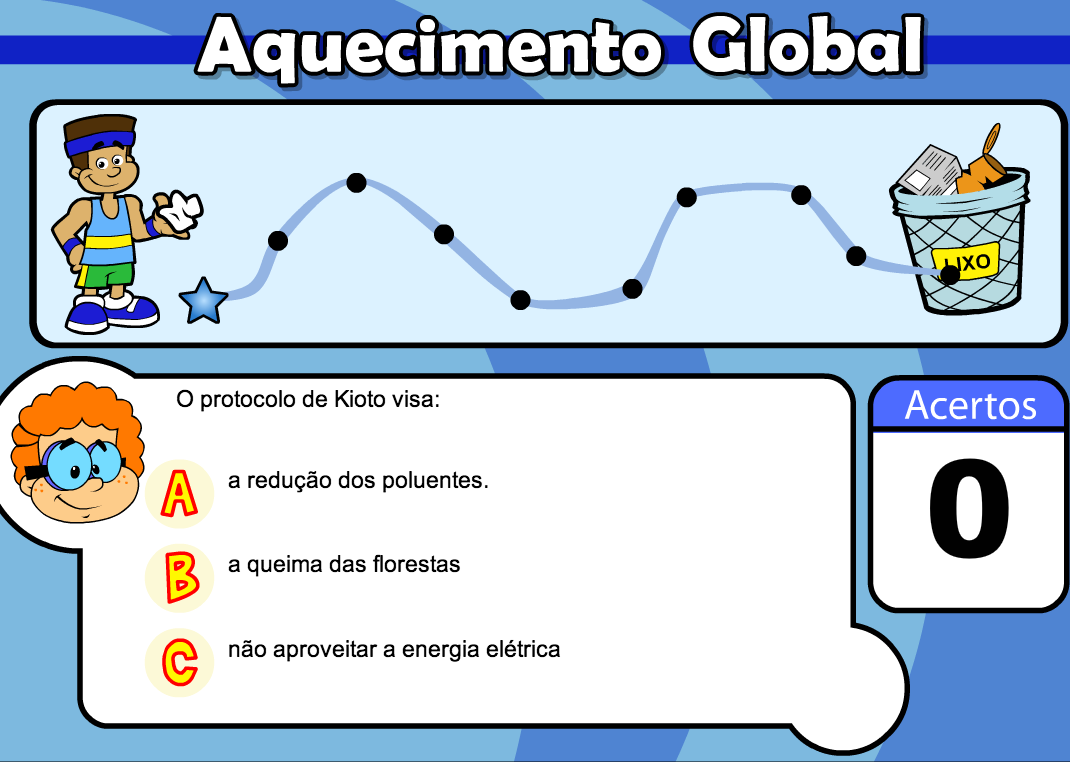 Regras do jogo Aquecimento Global.