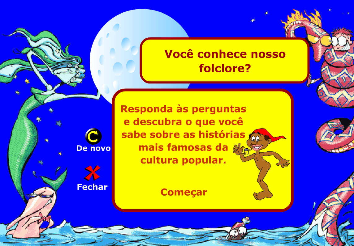 Lendas do Folclore Brasileiro, Jogo
