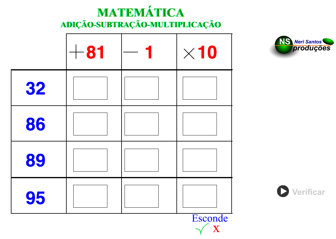 Jogos matemáticos - Só Matemática