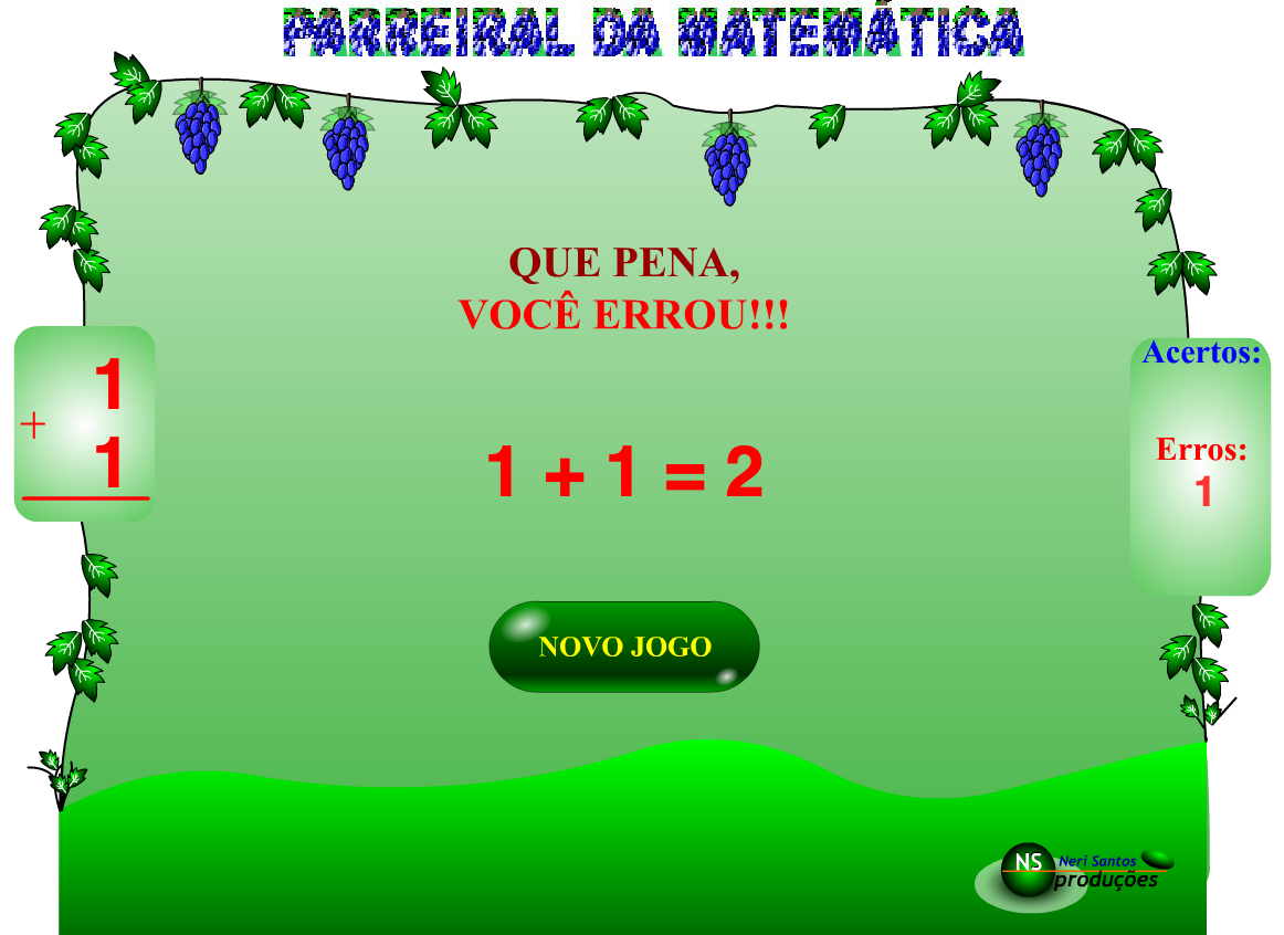 jogo de sinal - Matemática