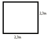 Calculo de reboco por metro quadrado